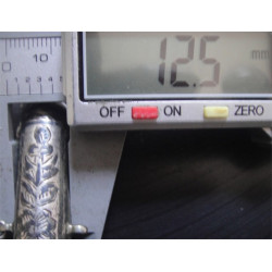 Osmanlı Paralı Savatlı Gümüş Cevşen Kabı_8