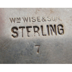 Sterling Damgalı Gümüş İngiliz Sepet_331