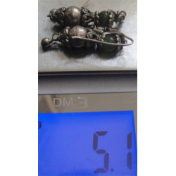 Yeşil Taşlı Küpe_260