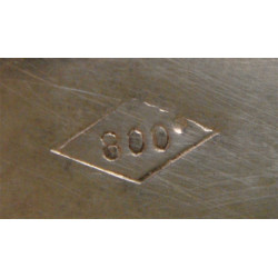 Kıl Testere İşçilikli Gümüş Şekerlik_40