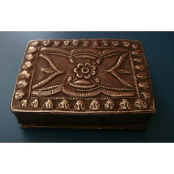 Antika Aynalı Gümüş Kutu_2