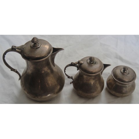 Tea Pot, Milk Jug and Sugar Box_230