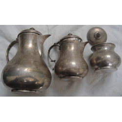 Tea Pot, Milk Jug and Sugar Box_230