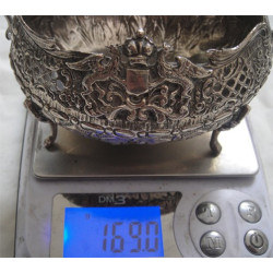 Sterling Damgalı Gümüş Şekerlik_185