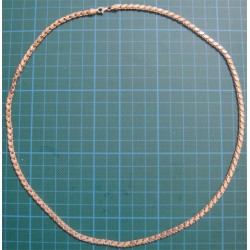 Gold Washed Silver Necklace_268