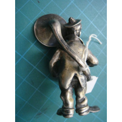 Gümüş Saksafon Çalan Adam Biblo