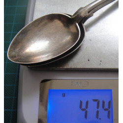 A Couple of Russian 875 K Dessert Spoon_57