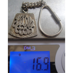 Maşallah Gümüş Anahtarlık_69