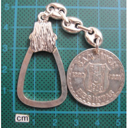 BJK SILVER KEYCHAIN_48