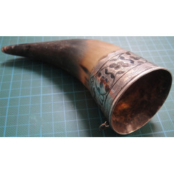 SILVER NIELLO 875 RUSSIAN WINE HORN_562