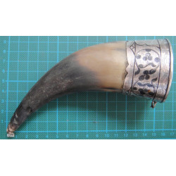 SILVER NIELLO 875 RUSSIAN WINE HORN_562