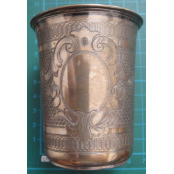 Hand Made Silver Glass_566