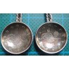 2 ea Ottoman Coin fligree Tea Spoon_238