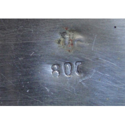 Kıl Testere İşçilikli Gümüş Gondol_27