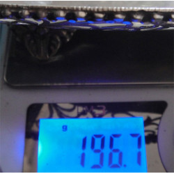 Kıl Testere İşçilikli Gümüş Gondol_27