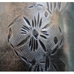 Hand Made Silver Glass_569