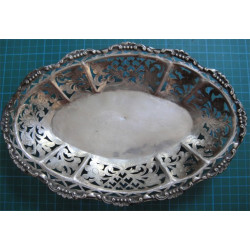 Hand Made Silver Sugar Bowl_190