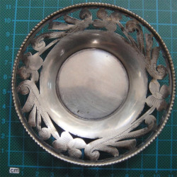 6 ea Hand Made Tea Plate_244