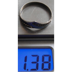 Enamel Silver Ring_798