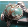 Turquoise Stone Silver Ring_811