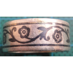 Russian Niello Silver Ring_825