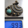 turquoise Silver Pendant