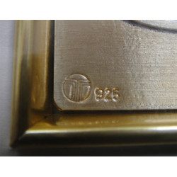 Fatih Sultan Mehmet Tuğralı Gümüş Pano