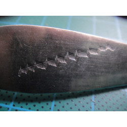 Osmanlı Gümüş Tatlı Kaşığı