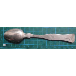 Ottoman Silver Dessert Spoon