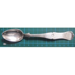 Ottoman Silver Dessert Spoon