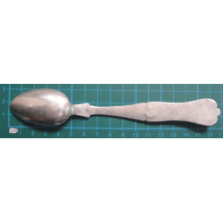 Ottoman Silver Dessert Spoon