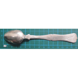 Ottoman Silver Dessert Spoon