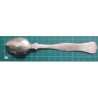 Ottoman Silver Dessert Spoon