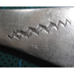 Ottoman Silver Dessert Spoon