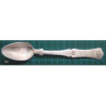 Ottoman Silver Dessert Spoon