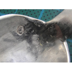 Ottoman Silver Dessert Spoon