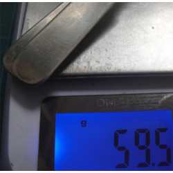 Ottoman Silver Dessert Spoon