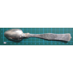 Ottoman Silver Dessert Spoon