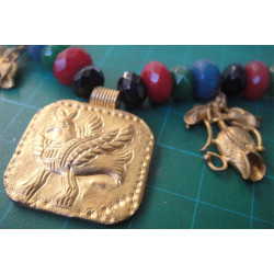 Osmanlı Paralı Kolye, Bileklik ve Küpe Set