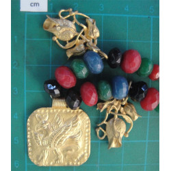 Osmanlı Paralı Kolye, Bileklik ve Küpe Set