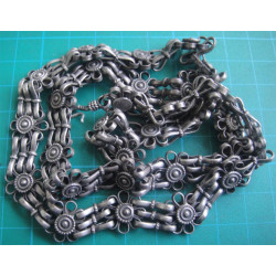 El İşçilikli Antika Gümüş Kolye