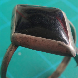 Oltu Taşlı Gümüş Yüzük_880