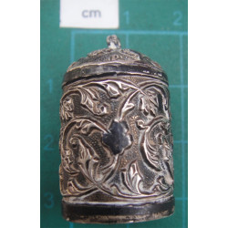 SILVER NIELLO THIMBLE_27