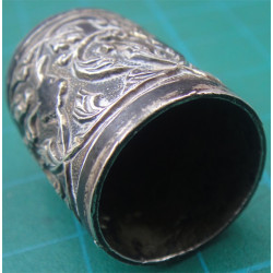 SILVER NIELLO THIMBLE_27