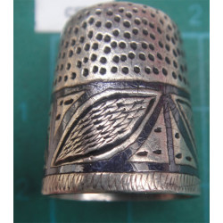 SILVER NIELLO THIMBLE_28