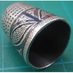 SILVER NIELLO THIMBLE_28