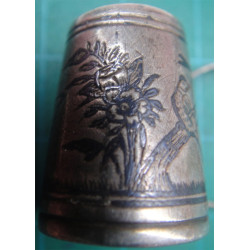 SILVER NIELLO THIMBLE_30