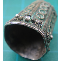 SILVER ENAMEL THIMBLE_34