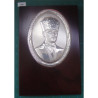 Kalpaklı Atatürk Gümüş Plaket_583