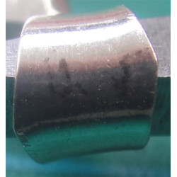 Doğal Taşlı Hareli Gümüş Kolye Ucu